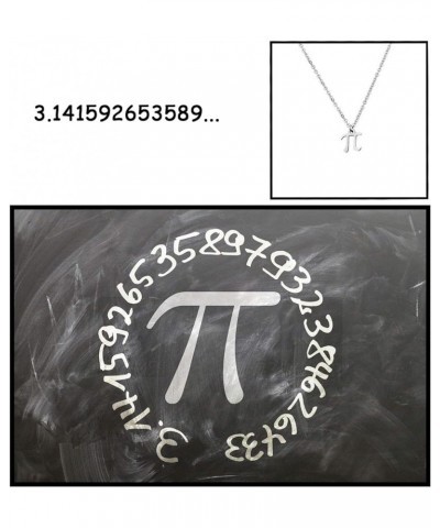 Pi Symbol Pendant Necklace 3.14 Math Sign Jewelry Pi Day Gift For Science Math Lover Teacher Pi necklace $10.07 Necklaces