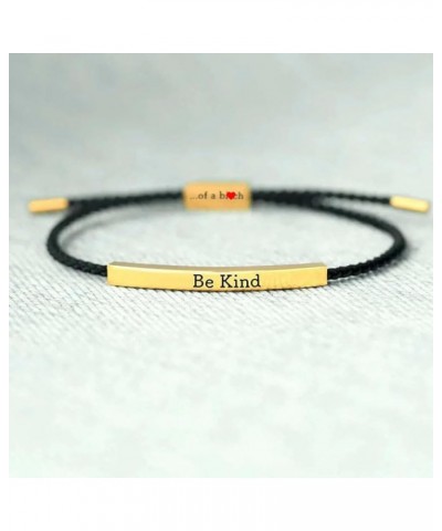 Tube Motivational Bracelet for Women Men, Remember Who Be Kind Of A Stainless Steel Adjustable Boys Best Friends Teen Girls I...