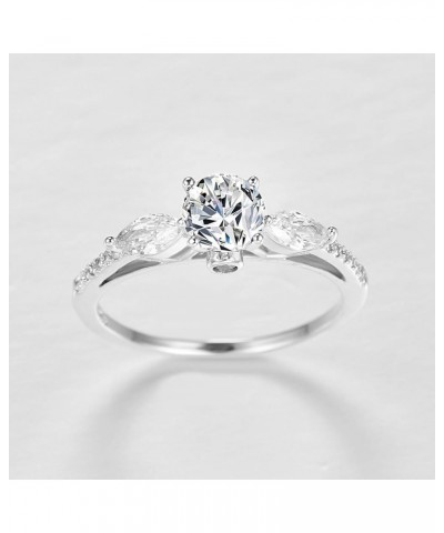 925 Sterling Silver Princess Cut Simulated Pink Topaz Halo Promise Ring for Women Clear $3.50 Rings