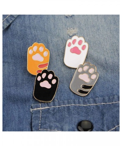 Cute Cartoon Brooch Pins Enamel Brooches Lapel Pins Badge for Women Girls Children for Clothing Bag Decor Cat Claw $8.99 Broo...