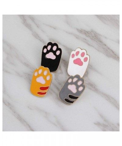 Cute Cartoon Brooch Pins Enamel Brooches Lapel Pins Badge for Women Girls Children for Clothing Bag Decor Cat Claw $8.99 Broo...