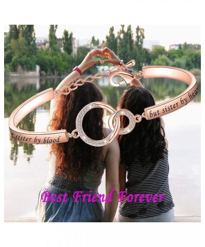 Gift for Best Friend Friendship Bracelet Not Sisters by Blood But Sisters by Heart Jewelry Friend Sisters Bracelet Bracelet -...