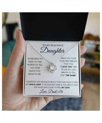 Gift For Daughter From Dad, Daughter Father Necklace, Daughter Gift From Dad, Father Daughter Gifts, Graduation Christmas Bir...