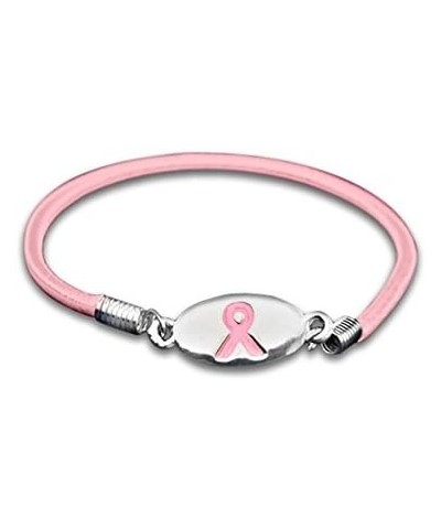 Pink Ribbon Stretch Bracelets for Breast Cancer Awareness 5 Bracelets $10.37 Bracelets