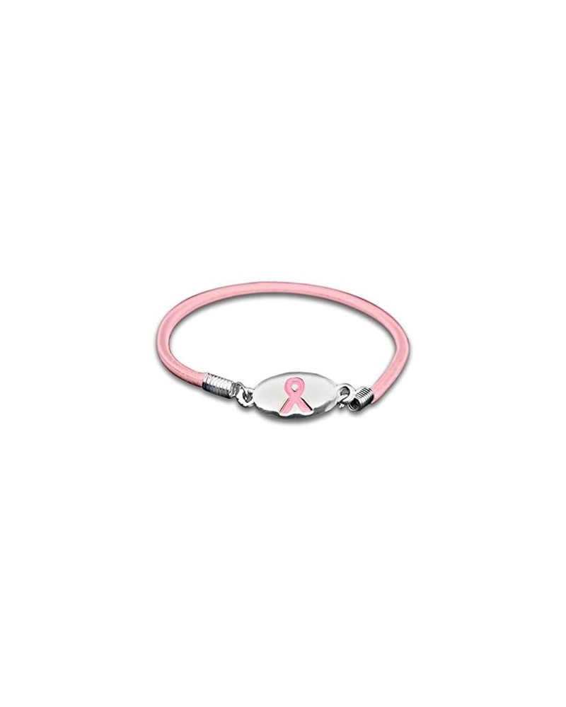 Pink Ribbon Stretch Bracelets for Breast Cancer Awareness 5 Bracelets $10.37 Bracelets