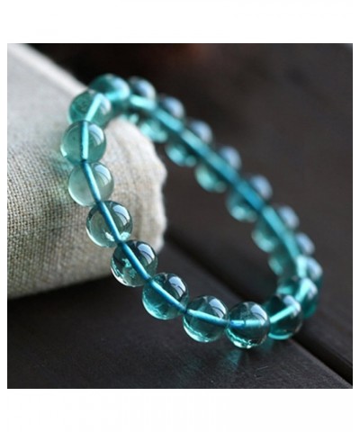 Jan Dee Natural Semi-Precious Gemstone Healing Power Blue Fluorite Crystal Bracelet 10mm/6.5 inch $17.96 Bracelets