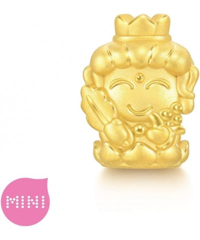 999 24K Solid Gold Zodiac Guardian Buddha Mini Charm Bracelet for Women and Men Buddha for Zodiac Ox & Tiger $86.00 Bracelets