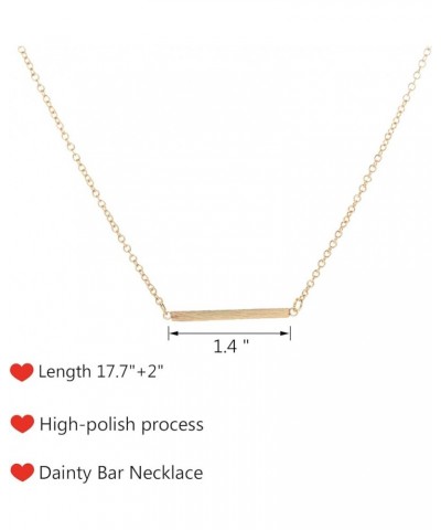 Gold Lariat Necklace for Women Trendy Rose Gold Bar Necklae Y Pendant Necklace Dainty Gold Jewelry Gifts for Girls I2:lariat ...