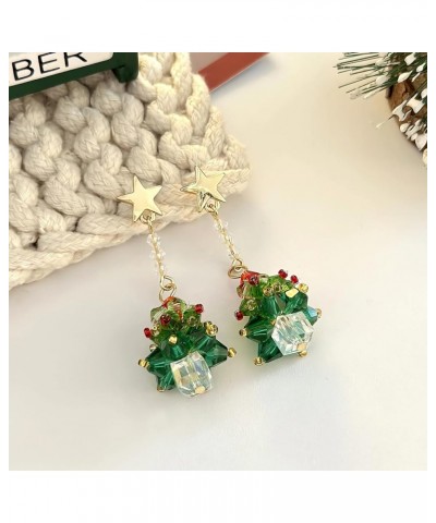 Christmas Drop Dangle Earrings Sets Long Jingle Bell Earrings For Women Xmas Jewelry Christmas Snowman Santa Claus Christmas ...