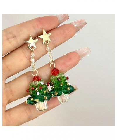 Christmas Drop Dangle Earrings Sets Long Jingle Bell Earrings For Women Xmas Jewelry Christmas Snowman Santa Claus Christmas ...