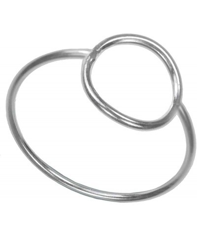 Wire rings 14k gold fill or sterling silver 6 Open Circle Sterling Silver $8.97 Body Jewelry