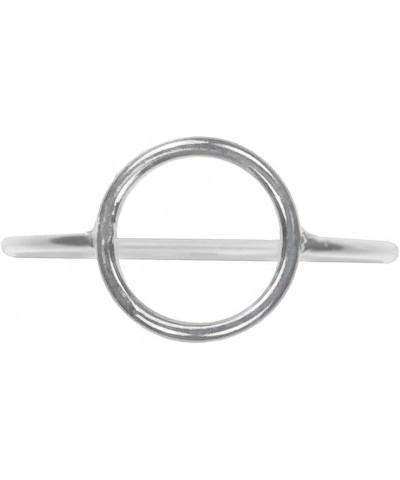 Wire rings 14k gold fill or sterling silver 6 Open Circle Sterling Silver $8.97 Body Jewelry