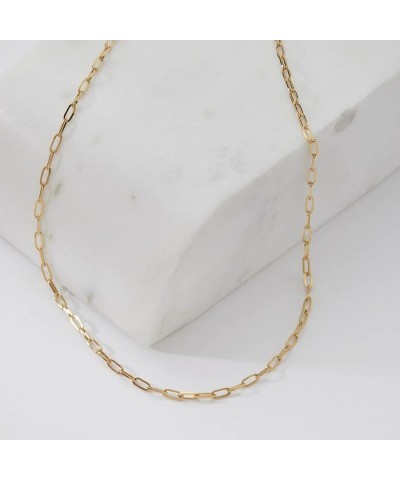 Rope + Paperclip Chain Set Rose Gold $25.38 Necklaces