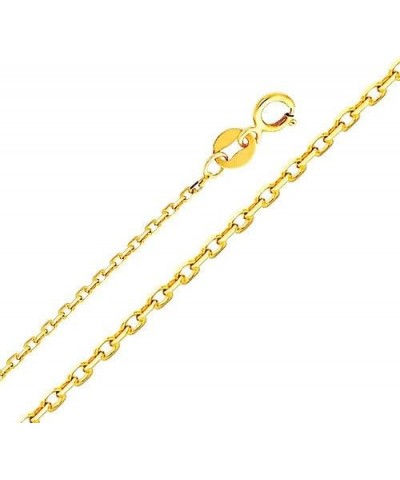 14k REAL Yellow Gold Queen Nefertiti Pendant with 0.9mm Cable Chain Necklace 20.0 Inches $37.44 Necklaces