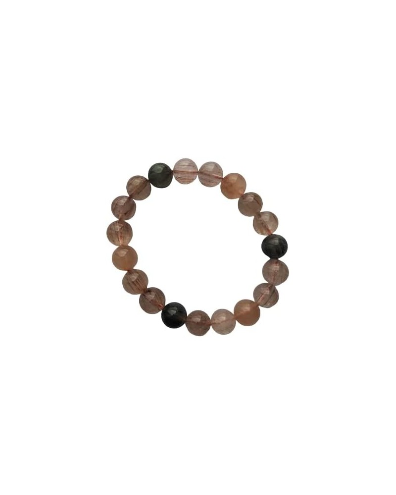 Beaded Bracelet Sets For Women Men 7-8mm Stretchable Beaded Jade Bracelet Natural Crystal Jade Bead Bracelet With Advanced Gi...