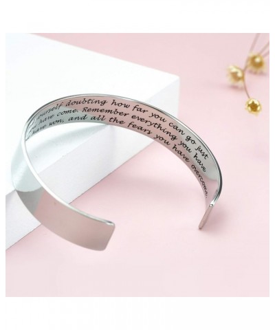 Inspirational Bracelets for Women Friendship Gifts Mens Bracelet Sobriety Gifts Recovery Gift AA Cuff single $8.25 Bracelets