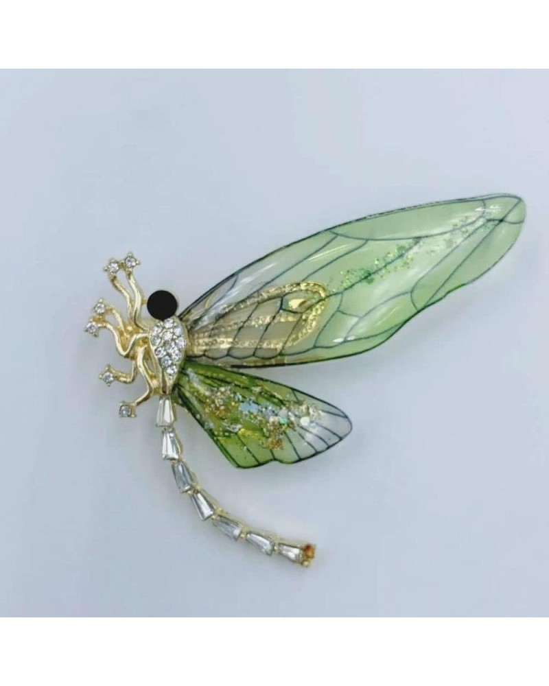 Insect Themed Brooch Pin,Crystal Rhinestones Bee Butterfly Dragonfly Brooch Pin Breastpin Jewelry Accessories for Suit Collar...