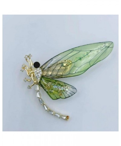 Insect Themed Brooch Pin,Crystal Rhinestones Bee Butterfly Dragonfly Brooch Pin Breastpin Jewelry Accessories for Suit Collar...