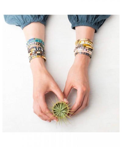 Good Karma Miyuki Bracelet - Pure Magic Neutral/Gold $13.92 Bracelets