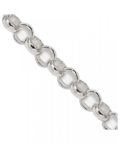 3mm Sterling Silver Solid Rolo Chain Necklace 36.0 Inches $30.74 Necklaces