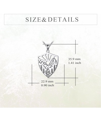 Zelda Necklace Sterling Silver Triforce Pendant Zelda Jewelry Gifts for Men Women Boys Girls Shield $18.04 Necklaces