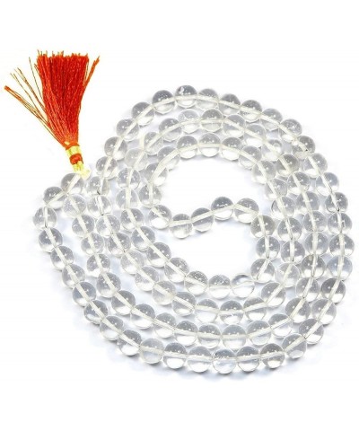 Sphatik Jaap Mala for Pooja for Unisex (Astrology) (108+1 Beads) (10 mm) 7 MM $16.75 Necklaces