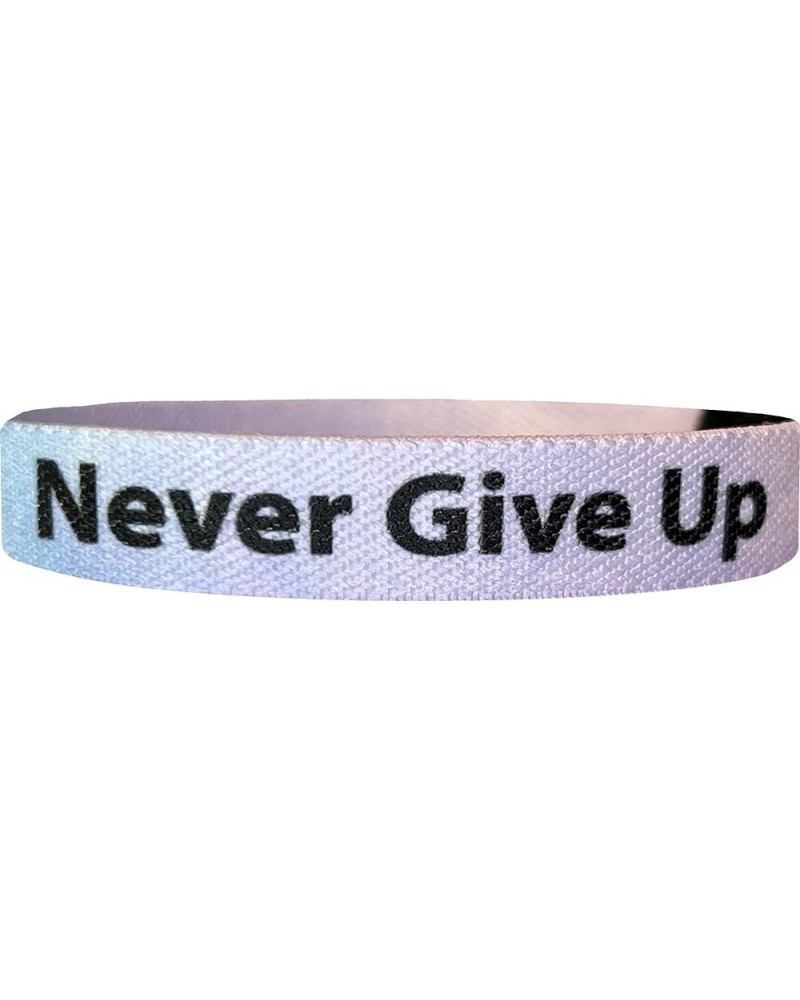 Motivational & Inspirational Bracelet – Uplifting Positive Affirmations Reversible Stretch Wristband - Encouragement Focus Fi...