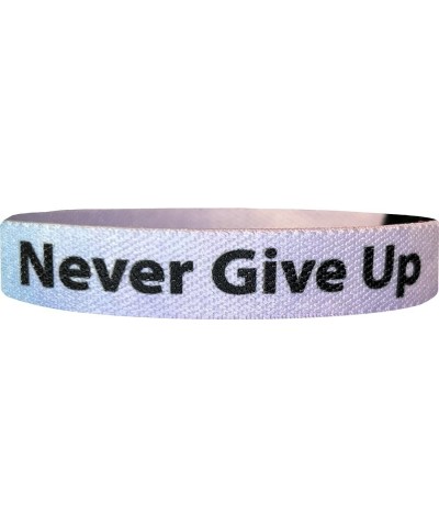 Motivational & Inspirational Bracelet – Uplifting Positive Affirmations Reversible Stretch Wristband - Encouragement Focus Fi...