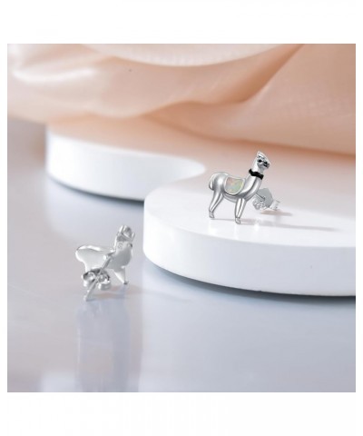 Animal Stud Earrings Sterling Silver Axolotl/Elephant/Pig/Hedgehog Earrings Cute Animal Jewelry Gifts for Women Girls Daughte...