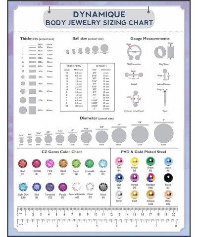 14g Rainbow CZ Top Drop 316L Surgical Steel Belly Button Navel Ring $11.79 Body Jewelry