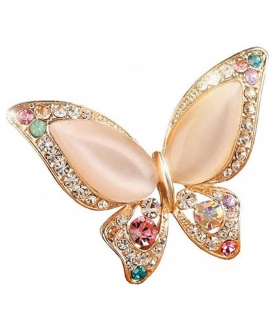 Butterfly Brooch for Women Rhinestone Brooches Fashion Colorful Butterfly Brooch Fashion Wedding Jewelry $6.31 Brooches & Pins