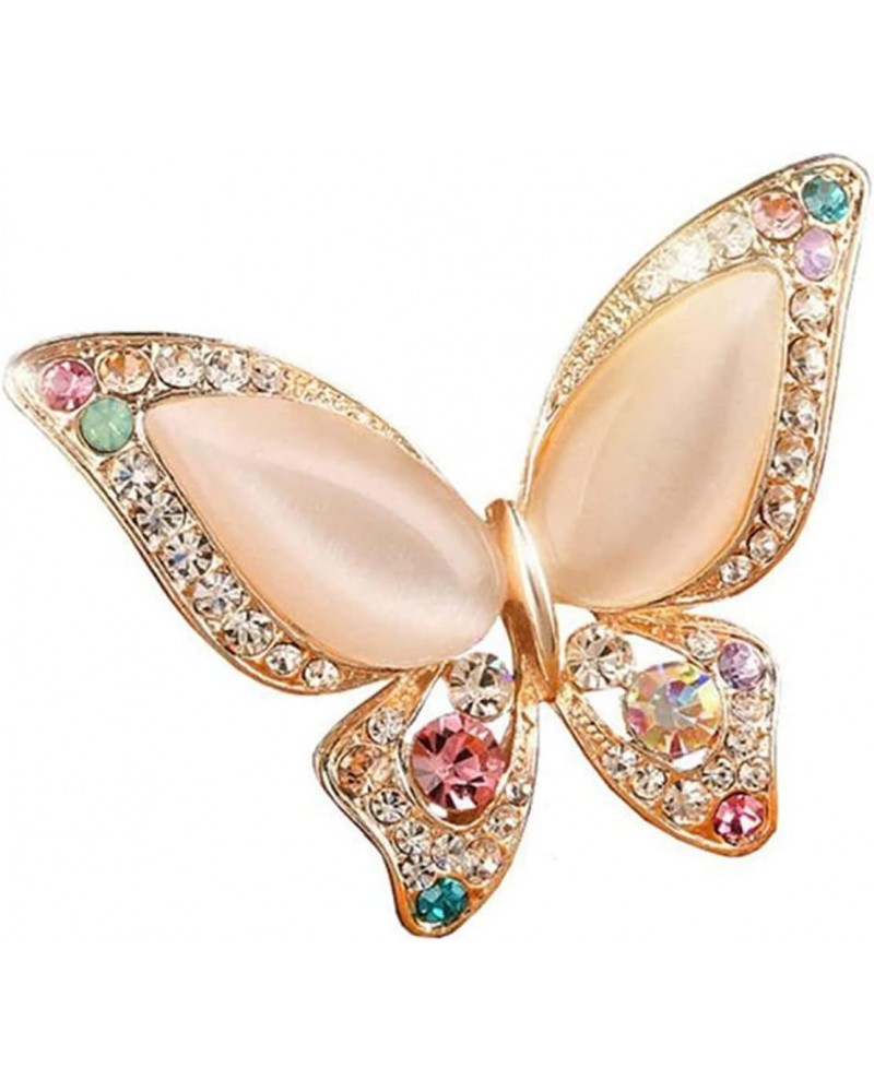 Butterfly Brooch for Women Rhinestone Brooches Fashion Colorful Butterfly Brooch Fashion Wedding Jewelry $6.31 Brooches & Pins