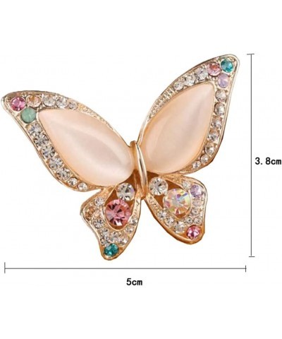 Butterfly Brooch for Women Rhinestone Brooches Fashion Colorful Butterfly Brooch Fashion Wedding Jewelry $6.31 Brooches & Pins