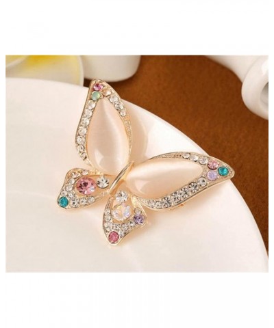 Butterfly Brooch for Women Rhinestone Brooches Fashion Colorful Butterfly Brooch Fashion Wedding Jewelry $6.31 Brooches & Pins