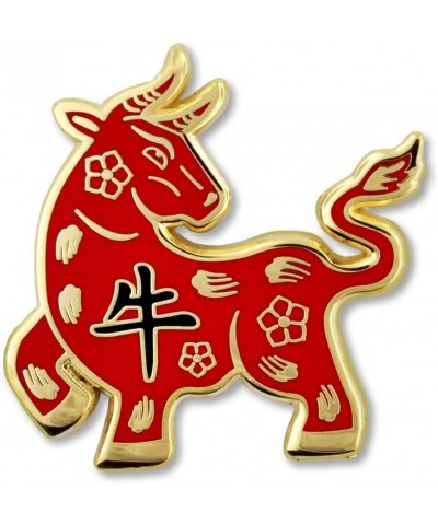 ChineseZodiac Enamel Lapel Pin 50 Pack Ox $16.45 Brooches & Pins