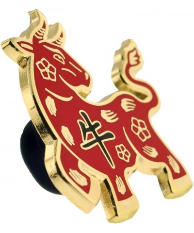 ChineseZodiac Enamel Lapel Pin 50 Pack Ox $16.45 Brooches & Pins