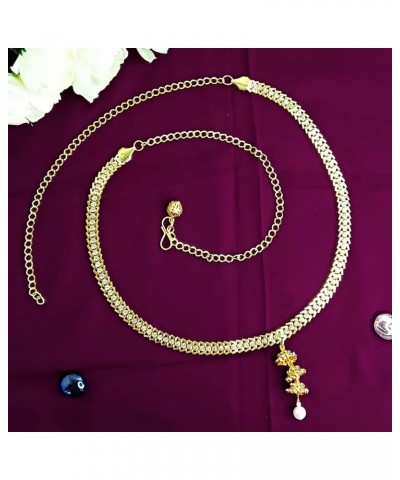 Indian Bollywood Vintage Waist Belt Belly Chain Kamarbandh Bridal Dangle Tassel Body Jewelry Style 1 $13.92 Body Jewelry