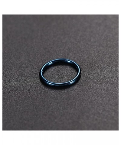 316L Surgical Steel Hinged Nose Rings Hoop 20G 18G 16G 14G 12G 10G 8G 6G Seamless Piercing Rings for Nose Septum Cartilage He...