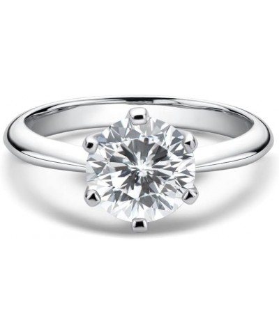 Moissanite Diamond Ring for Women Engagement Ring 925 Sterling Silver USA Local Seller 2.0CT $52.95 Rings