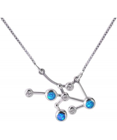 Women Necklace Constellation Themed Pendant Necklace Opal Necklace Set 18004A $14.03 Necklaces