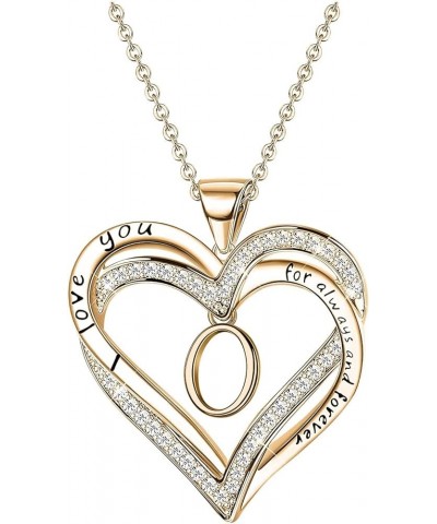 Necklace with Kids Initials Letters Heart Women's Neck Clavicle 26 Letter Necklace Chain Fashion Love Necklaces & Pendants Si...