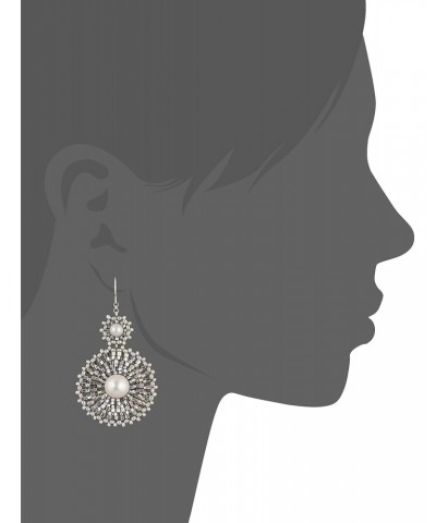 Fresh Water Pearl and Sterling Silver Centric Earrings $40.86 Earrings