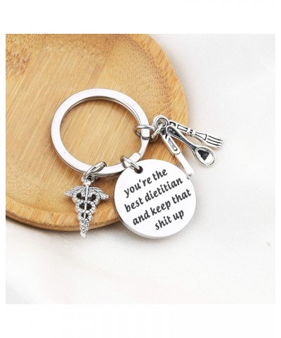 Dietitian Keychain You're The Best Dietitian And Keep That Shit Up Appreciation Gift For Dietitian Nutritionist Best Dietitia...