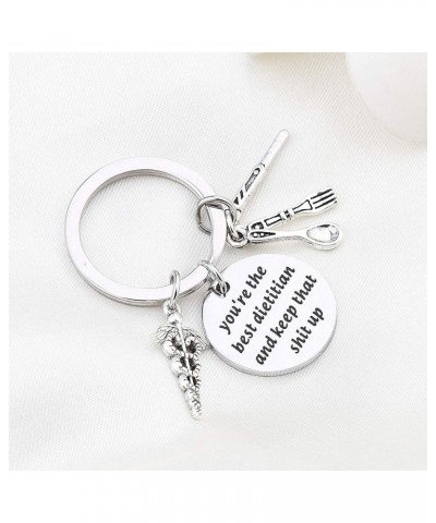 Dietitian Keychain You're The Best Dietitian And Keep That Shit Up Appreciation Gift For Dietitian Nutritionist Best Dietitia...