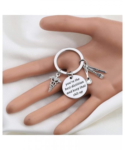 Dietitian Keychain You're The Best Dietitian And Keep That Shit Up Appreciation Gift For Dietitian Nutritionist Best Dietitia...