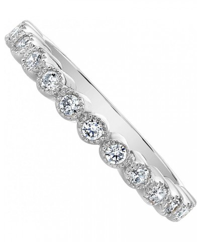 Sterling Silver Crown Ring and Band Set $23.20 Rings