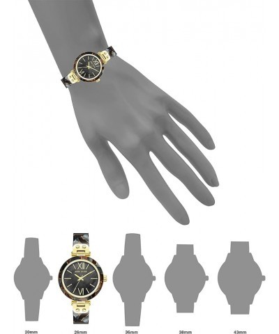 Women's Resin Bangle Watch Grey/Gold $43.20 Bracelets