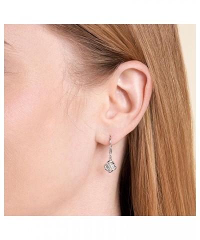 Birthstonet Dangle Earrings R2AJB-PARENT White Sapphire $10.81 Earrings