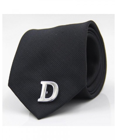 Mens Business Letters Collar Brooch Pins 26 Alphabet Monogram Collar pin Suit Lapel Pin Badge for Husband L $7.64 Brooches & ...