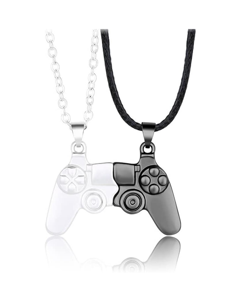 Mutual Attraction Game Controller Necklace for Couple Matching Console Handle Pendant for Best Friends Friendship Valentine's...